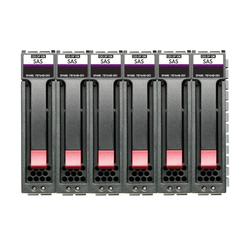 HPE MSA STORAGE 6PACK HDD هارد استوریج اچ پی MSA 14.4TB SAS 12G Enterprise 10K SFF M2 6‑pack R0Q67A - تصویر 1